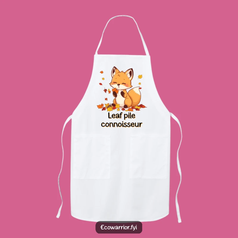 Funny Fox Cooking Apron - Autumn Kitchen Fun Gift