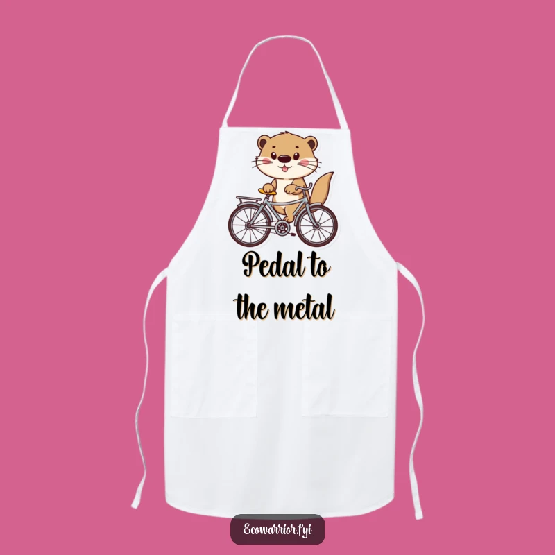 Funny Otter Apron: Recycled Ride Kitchen Style, Hilarious Eco-Chef Gift