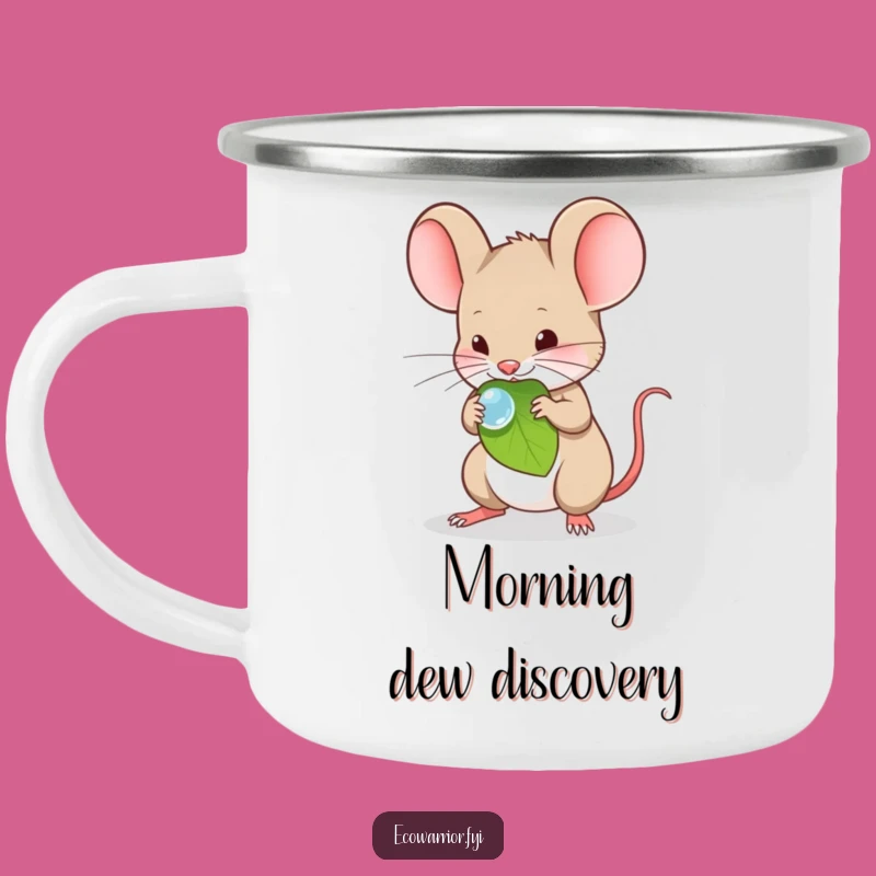 Funny Mouse Camp Mug - Delicate Nature Drinkware