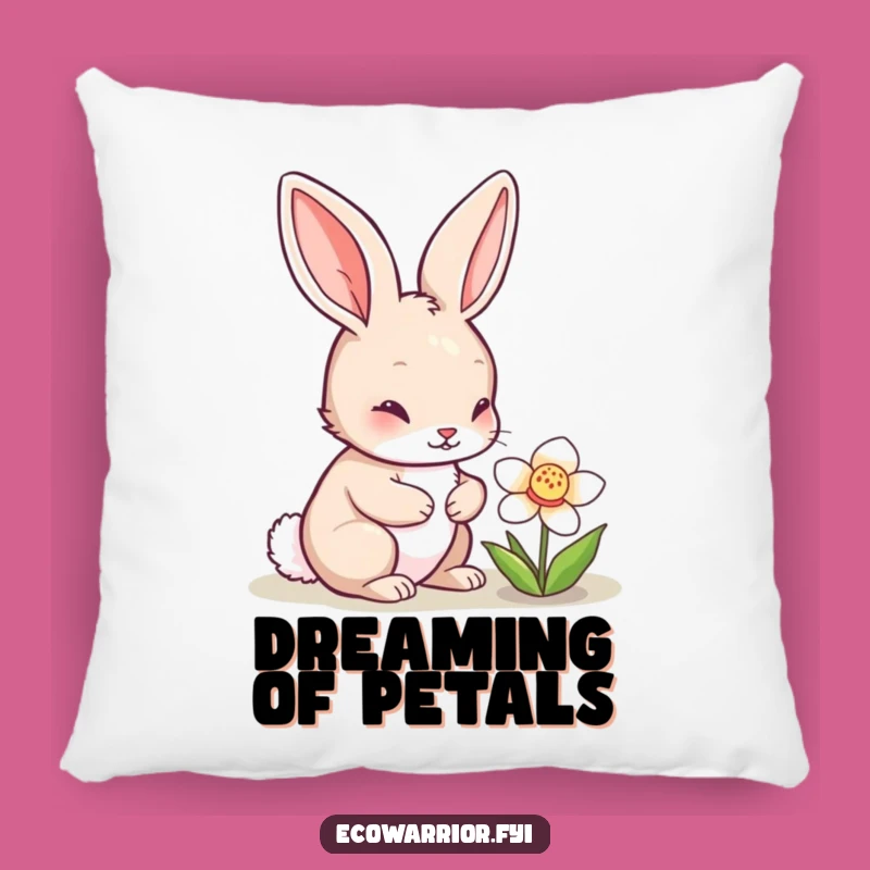 Funny Rabbit Pillow: Cuddle Up with Nature's Wonder - Adorable Gift