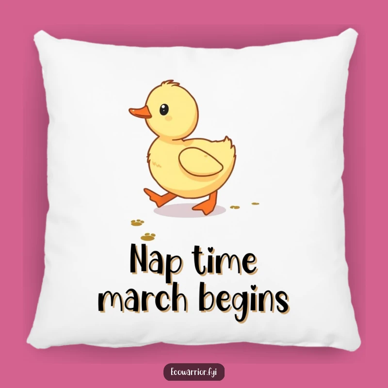 Funny Duckling Pillow: Soft & Hilarious Comfort for Cozy Nooks