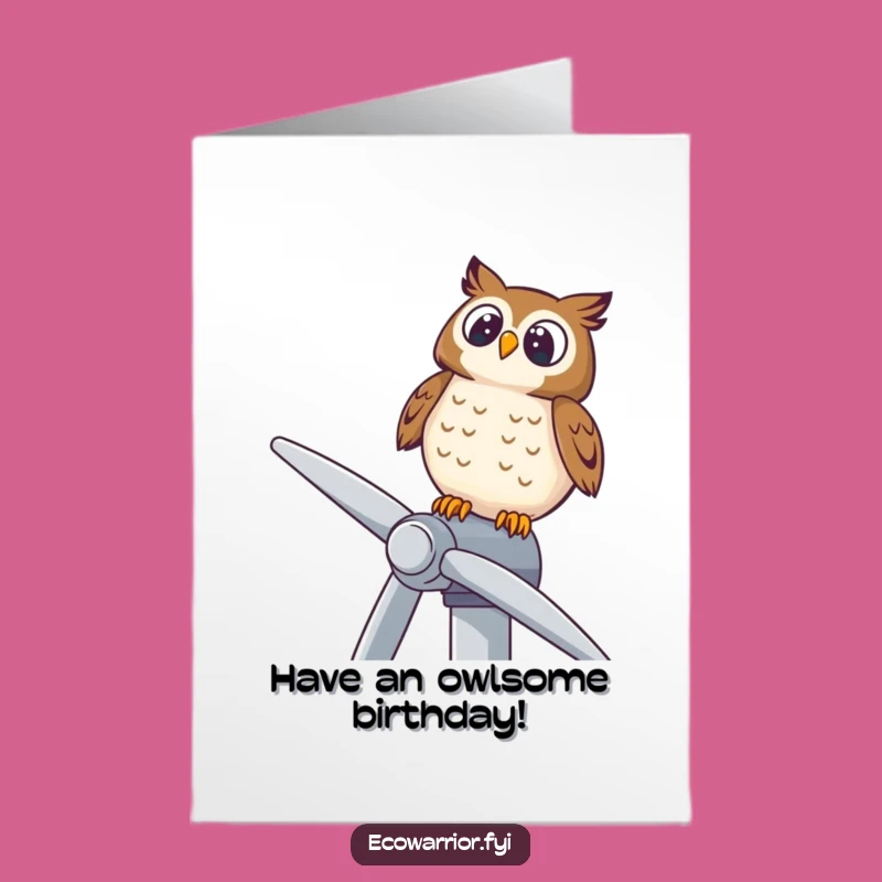 Wise Owl Birthday Card: Free Printable Funny Downloadable DIY Gift!