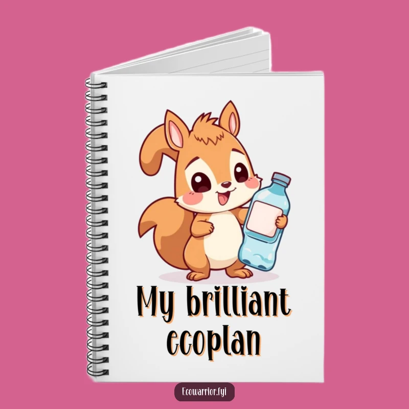 Funny Squirrel Notebook: Determined Eco-Notes, A Hilarious Gift for Ideas Galore