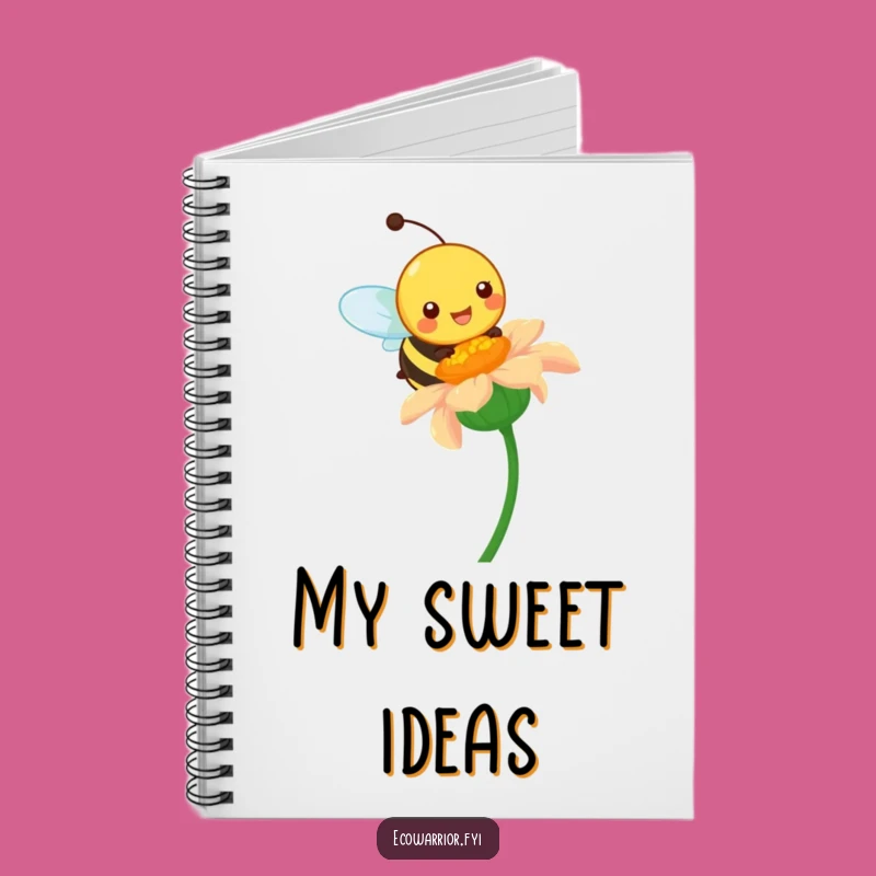 Funny Bee Notebook: Pollination Notes, Vibrant Nature Gift for Writers