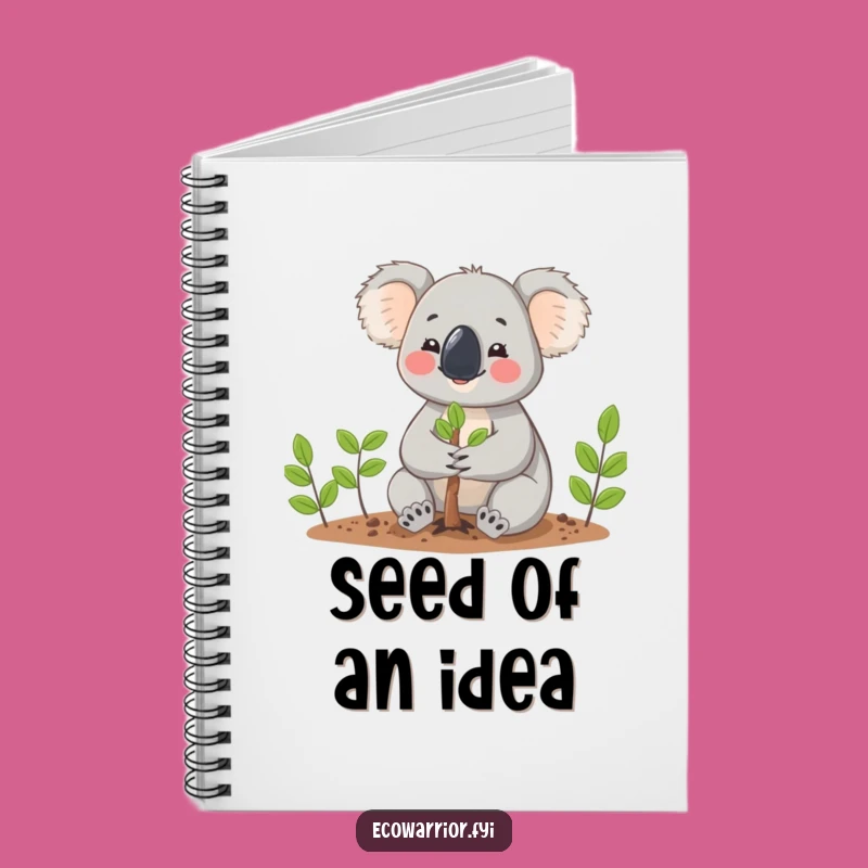 Funny Koala Planting Notebook: Cheerful Gardener Journal, Perfect Gift for Ideas