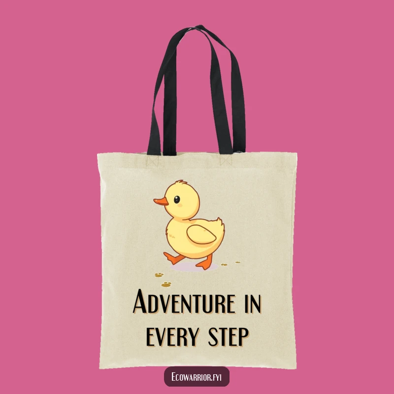 Funny Duckling Tote Bag: Carry Your Essentials with Adorable & Hilarious Style