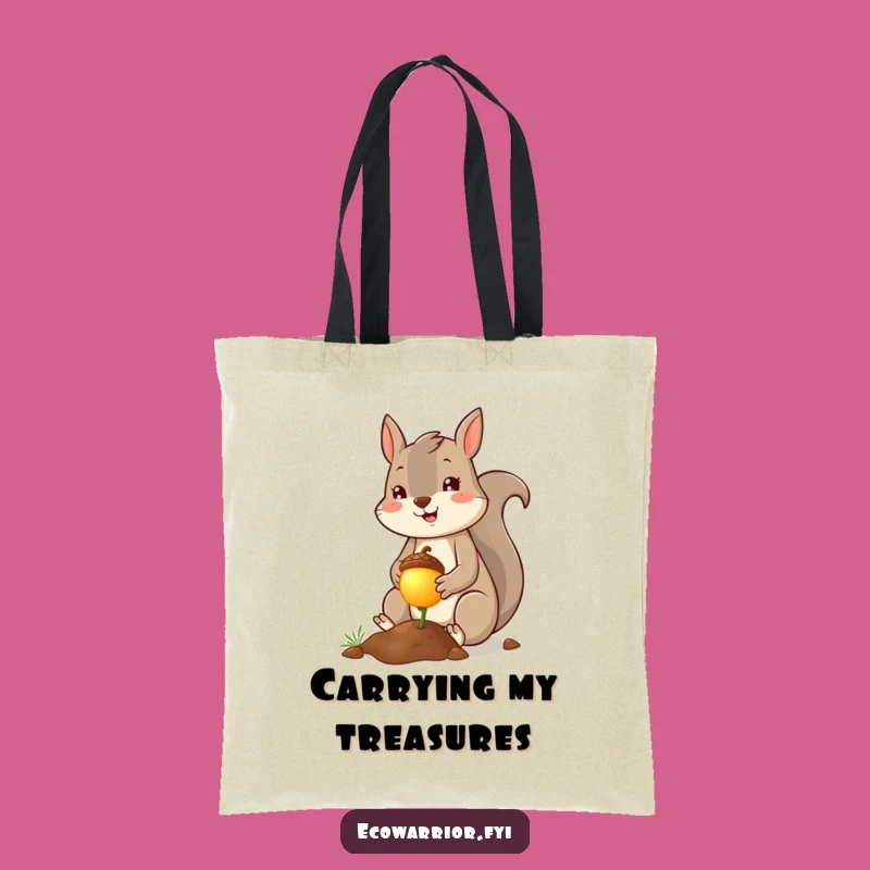 Funny Squirrel Planter Tote Bag - Glowing Acorn Planter, Practical and Hilarious Accessory